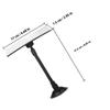 ARTSEWPLY 2pcs Car Mirror Rear Facing for Secure Suction Cup Rear View Mirror for Car Seat view 2