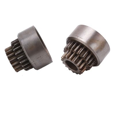 Jonlaki 2pcs 02023 Steel Bell Double Gears for HSP 94122 94166/10 RC Car Upgrade Parts