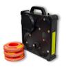 6-Pack Synchronous LED Cone Ring Lights, Magnetic, Multiple Lighting Functions, Solo Mode Option, Charging Carry Case view 2