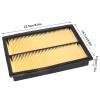 Engine Air Filter High Accuracy Replacement Durable Engine Air Filter Perfect Fit for GX610 GX620 GX670 18HP 20HP 24HP Engines ABS Filter Cotton view 4