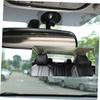 GLSTOY 2pcs Car Rearview Mirror for Rear Facing Seats with Suction Cup, Square Interior Car Mirror for Observation and Reverse Parking Assistance view 4