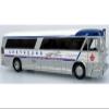 1964 MCI MC-5A Bus Grey Hound Canada White with Blue Stripes Vintage Bus & Motorcoach Collection Limited Edition to 504 Pieces Worldwide 1/87 (HO) Diecast Model 87-0629 view 1