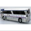 1964 MCI MC-5A Bus Grey Hound Canada White with Blue Stripes Vintage Bus & Motorcoach Collection Limited Edition to 504 Pieces Worldwide 1/87 (HO) Diecast Model 87-0629 view 3