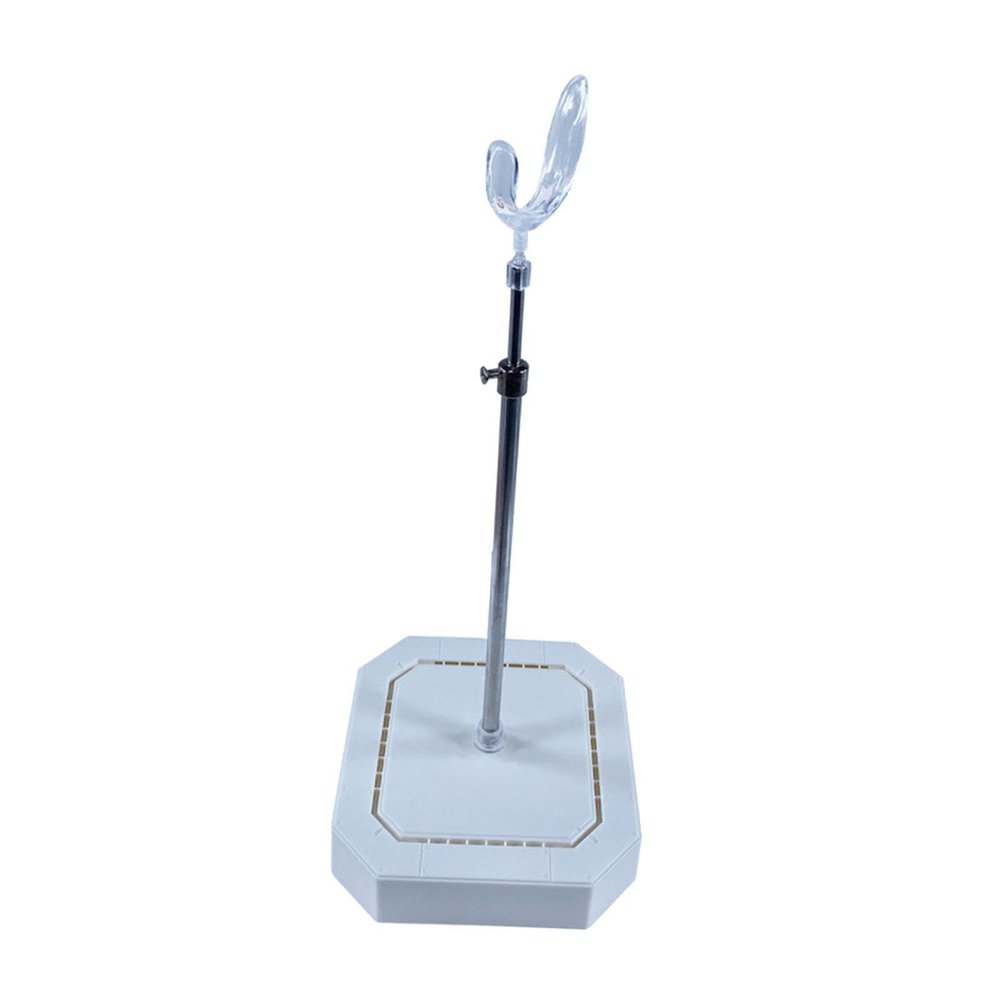 KiBcsLic Doll Stand Stand up Support for Home Exhibitions Stable Doll Holder Adjustable Height for 1/3 1/4 Scale Figures Accessories , White