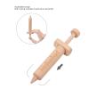 Wooden Doctor Toy Set Multifunctional Safe Portable Children Wooden Doctor Play Set for Home view 3