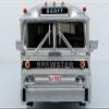 1964 MCI MC-5A Bus Brewster Gray Line Silver with Blue and Red Stripes Vintage Bus & Motorcoach Collection Limited Edition to 504 Pieces Worldwide 1/87 (HO) Diecast Model 87-0628 view 4
