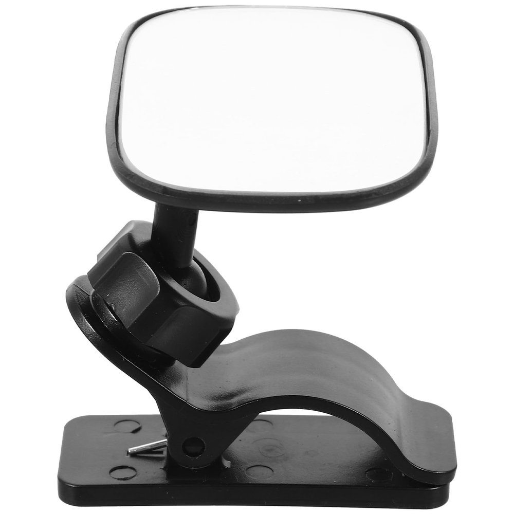 Beaupretty Car Backseat Mirror for Safety, Clip-on Rear Facing Car Seat Mirror with Wide-angle View, Shatterproof Glass for Travel and Rearview Monitoring