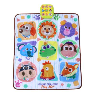 Tyenaza Dance Mat Toys for 3-12 Year Girls Boys, Dance Mats with Light Up 9 Buttons, Music Dance Toy