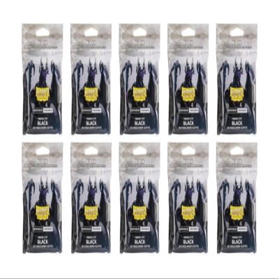 10 Packs Dragon Shield Thick Inner Sleeve Standard Size 100 ct Card Sleeves - Black