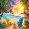 Ceaco Sunrise Perfection - 300 Oversized Piece Jigsaw Puzzle Large, Oversized Shapes - Great for Adults, Seniors, Family, Kids, Easy to Grip view 2