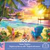Ceaco Sunrise Perfection - 300 Oversized Piece Jigsaw Puzzle Large, Oversized Shapes - Great for Adults, Seniors, Family, Kids, Easy to Grip view 3