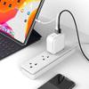 BoxWave Charger Compatible with My Arcade Atari Gamestation Go (7 in) - PD miniCube (100W), 100W 3 PD Port Wall Charger International - Winter White view 3