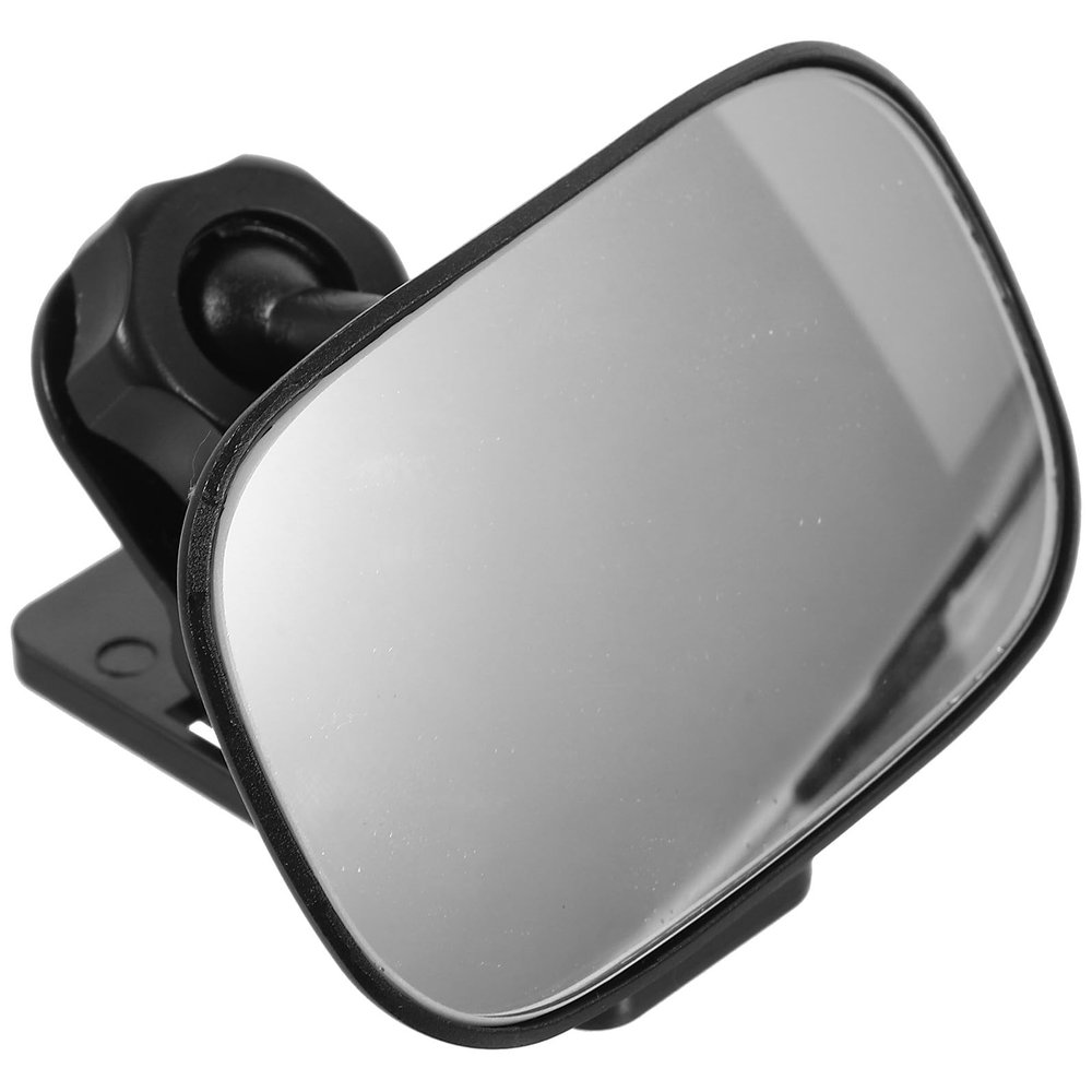 BESPORTBLE Car Clip-on Rear Facing Car Seat Mirror for Safety, Adjustable Clamp Interior Mirror with Shatterproof Surface for Backseat Viewing