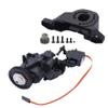 CxGhajVCM Dual Speed Gearbox with Servo and Transmission Internal Gears Compatible with 1/10 RC Crawler TRX6 Upgrade Parts view 1