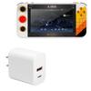 BoxWave Charger Compatible with My Arcade Atari Gamestation Go (7 in) - PD miniCube (20W), 20W PD USB Type-C Wall Charger - Winter White view 1