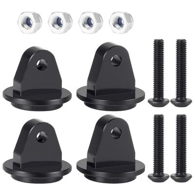 Aluminum Alloy Spring Retainers Shock Cups for Tamiya Lunch Box CW-01 1/12 RC Car Monster Truck Upgrade Parts