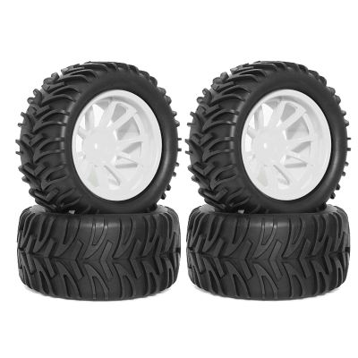 Rc Drift Cars Parts For Traxxas For Arrma For Redcat For Hsp Hpl For Tamiya For Kyosho For 128MM 1/10 Tire Tyre Wheel Foam Inserts 12mm Hex RC Car Accessories(White)