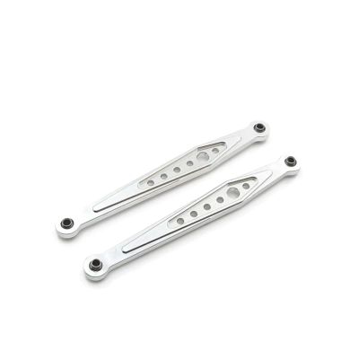Rc Connecting Rod Models For WLtoys 1/12 12427 12428-A B 12423 FY01 FY02 FY03 Metal Upgrade Retrofit Rear Tie Rod RC Car Parts Accessories(Silver)