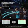 1000PCS Refill Darts Bullets Ammo Pack Compatible for Nerf N-Strike Elite 2.0 Series DinoSquad Work with All Elite Blasters White view 2