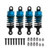 4pcs Metal Oil Shocks for Tamiya TT-01/TT-02/TA05/TL-01/TA03/MF-01X (Blue) view 1