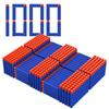 1000PCS Refill Darts Bullets Ammo Pack Compatible for Nerf N-Strike Elite 2.0 Series DinoSquad Work with All Elite Blasters Blue view 1