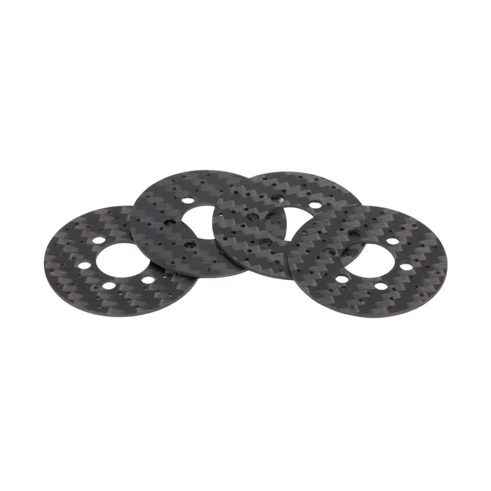 Carbon Fiber Scale Brake Rotors Compatible With 1/10 RC Crawler VS4-10 SLW Wheel Hub 2.2 1.9 Beadlock Rims