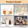 2 Pack Magnetic Baby Bottle Organizer, Baby Bottle Storage Rack for Refrigerator Side, Metal Bottle Holder Shelf for Nursery Feeding Station, Bottle Holder for Countertop or Kitchen view 3