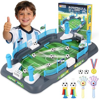 Mini Foosball Table Game for Boys Soccer Game Set Gifts Kids Toy Football Games Board for Indoor Sports Game Room Pinball Interactive Birthday Gift Toys for 3 4 5 6 7 8-12 Year Old Family Gatherings