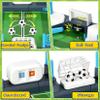 Mini Foosball Table Game for Boys Soccer Game Set Gifts Kids Toy Football Games Board for Indoor Sports Game Room Pinball Interactive Birthday Gift Toys for 3 4 5 6 7 8-12 Year Old Family Gatherings view 2