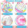 Capoda Easter Bingo Game for 24 Players Adults Easter Egg Bunny Bingo Cards with Turntable Marking Cards Spring Party Games for Family Friends Large Group School Classroom Activities Party Favors view 3