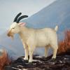 Hfppkn Mini Goat Figurines, Mini Sheep Figurines Simulated PVC Goat Models Realistic Farm Animal Decorations for Moss Terrarium Dollhouse DIY Craft Educational Displays Christmas Decor view 3