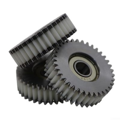 36T Planetary Gear for Motor, Hub Motor Gear Replacement, 36 Tooth Nylon Stainless Steel Gear with 608Z Bearing Compatible with For Drive Motor Gear Set, Electric For Bike(Steel gears)