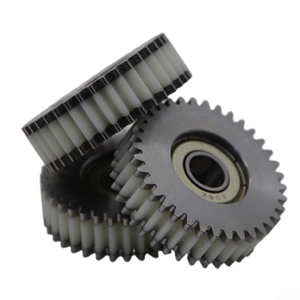 36T Planetary Gear for Motor, Hub Motor Gear Replacement, 36 Tooth Nylon Stainless Steel Gear with 608Z Bearing Compatible with For Drive Motor Gear Set, Electric For Bike(Steel gears)