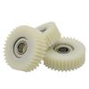 36T Planetary Gear for Motor, Hub Motor Gear Replacement, 36 Tooth Nylon Stainless Steel Gear with 608Z Bearing Compatible with For Drive Motor Gear Set, Electric For Bike(Steel gears) view 2