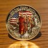 2026 Journey of Peace Mission Commemorative Coin, 2026 Peace Mission Journey Commemorative Coin, Historic 2,300-Mile Pilgrimage Tribute Honoring Compassion Souvenir, Mindfulness Buddhist (3pcs(A)) view 3