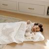 Organic Nap Mat (Flower) + Waterproof Bag (Pink) Bundle view 4