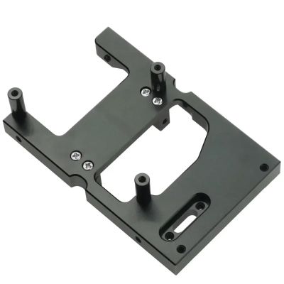 Rc Drift Cars Parts For JJRC For WPL B14 B24 C14 C24 B16 B36 Q60 Q61 1/16 Steering Servo Warehouse Fixed Mounting Bracket RC Car Part(Black)