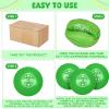 Jerify 12 Pcs 6 Inch Soft Foam Dodgeballs Sets for Kids & Adults, Green view 3