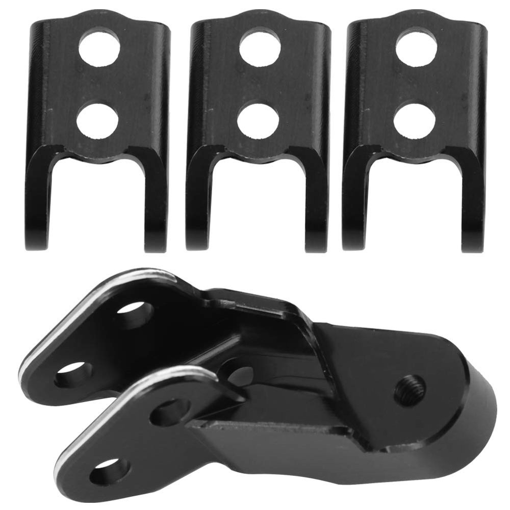 SUNGOOYUE RC Link Mount, Aluminum Alloy Link Mount Set, Compatible with Redcat Gen8, Easy Installation for Enhanced Performance (Black)