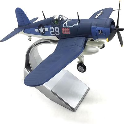 1/72 Scale F4U Corsair Fighter Aircraft Model Rogers NO.29 Fighter Metal Diecast Airplane Model for Adults Collection or Gift