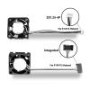 2510 Fan for BambuLab X1/P1 Hotend Cooling Fan with Cable Cooling Fan Outstanding(V2 hotend red,3pcs) view 3