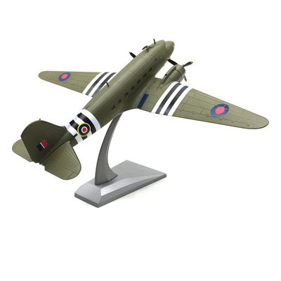 LGSRSNXHTX 1:100 Scale Douglas C-47 Alloy Airplanes Model C-47 Fighter Model Bomber Fighter Attack Plane Military Model Plane for Collection Gifts