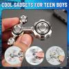 5PCS Fidget Toys Set EDC Spinner, Office Desk & Sensory Toys for Adults Teens, Cool Handheld Gadgets with Fidget Chain, Christmas Stocking Stuffer Party Favor, Birthday Gift Options for Men view 4