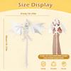 3D Printed Winged Dragon Articulated Fidget Toy Desk Decor Gift view 2