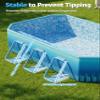 101" Foldable Pool for Kids & Adults,Blue view 4