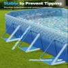 116" Foldable Pool for Kids & Adults,Indigo view 4