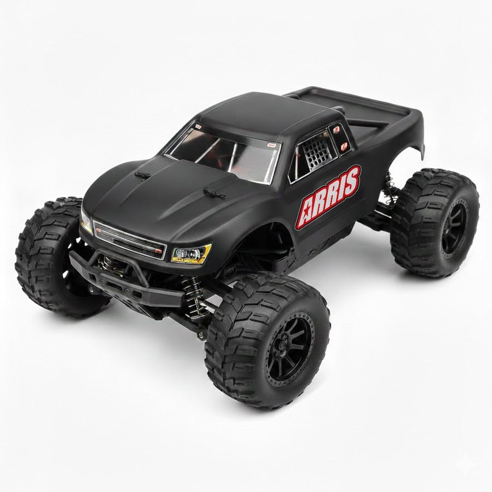 ARRIS Wood RC Monster Truck - 1/18Scale High Speed Remote Control Car for Adults