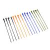 GEERYZHE 16pcs RC Simulation Antennae Lightweight Durable Accessories for 1/8 1/10 RC Crawler Car Black Green Orange Blue Colors view 2