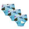 SLHKPNS Potty Training Underwear 3 Packs Colorful Stingrays Swimming Toilet Training Pants for Toddler Girls Boys,2T view 1