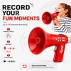 Cool Toys for 3 Year Old Girls, 5 Sounds Effect Voice Changer for Kids, Easy to Use and Fun Megaphone with Recording & Adjustable Volume, Easter Halloween Xmas Birthday Gift for 3 4 5 6 7 8 Year Old view 4